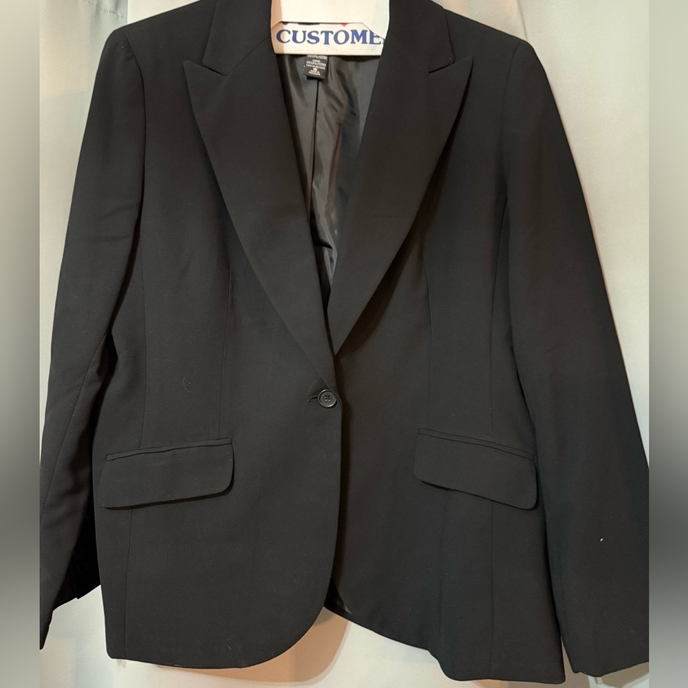 New York & Company Black Polyester Jacket